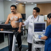 Diagnostic tests including TMT, 2D Echo and Chest X-ray
