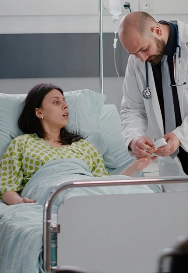 Advanced ICU and critical care unit with modern monitoring systems at Vakratunda Hospital