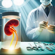 Pre and post kidney transplant care and follow-up by nephrology team at hospital