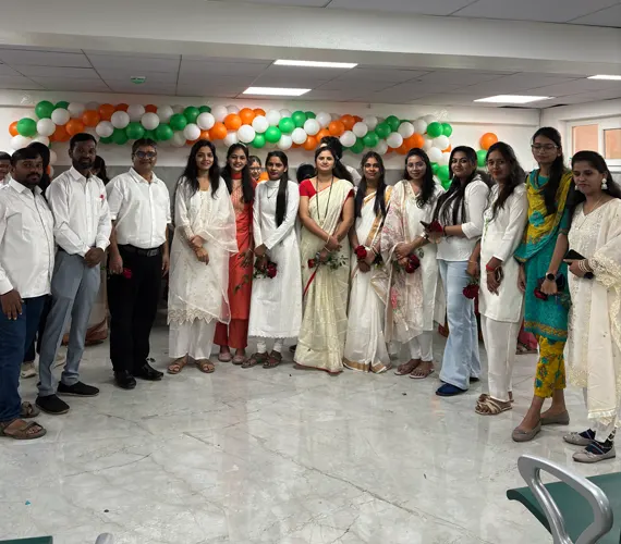 Vakratunda Hospital staff group on Republic Day