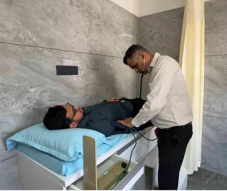 Patient Checking - Vakratunda Hospital