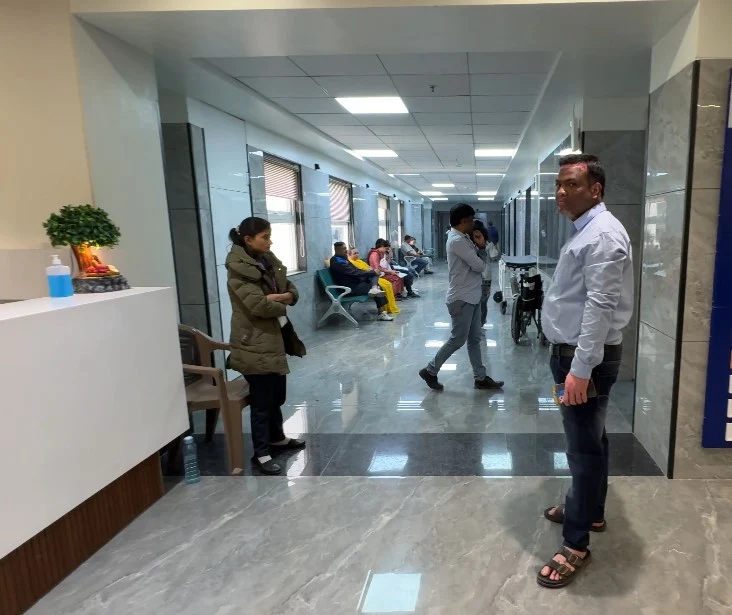 Waiting Room - Vakratunda Hospital
