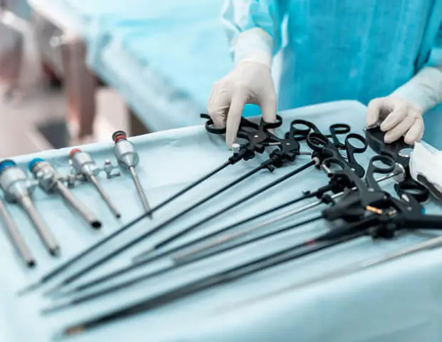 Laparoscopic surgery using minimally invasive techniques at Vakratunda Hospital