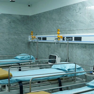 Premium hospital suite room with comfortable facilities